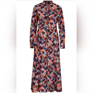 Zilch Amsterdam City Lights Spicy Long Dress Medium - New With Tags